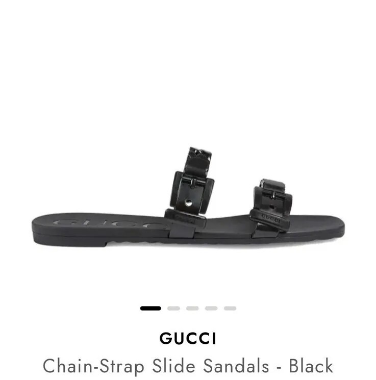 累積売上総額第１位【GUCCI★グッチ】SLIDE SANDAL WITH CHAIN $_12.JPG?set_id=880000500F