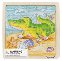 Puzzled Alligator Wooden Jigsaw Puzzle on sale Puzzled Alligator Wooden Jigsaw Puzzle on sale