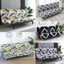 printed armless folding sofa bed cover elastic futon slipcover protector