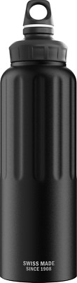 SIGG - Aluminum Sports Water Bottle - WMB Traveller Black - Climatepartner