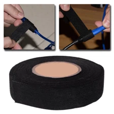 New Car Automotive Heat Resistant Wiring Harness Velvet Cloth Tape 19mm x15M