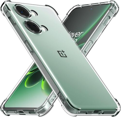 For OnePlus Nord 3 Case, Clear Shockproof Gel Phone Cover Screen Protector - Picture 10 of 18