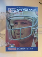 1990 Pro Set Football Card #408 Joe Montana (2004)