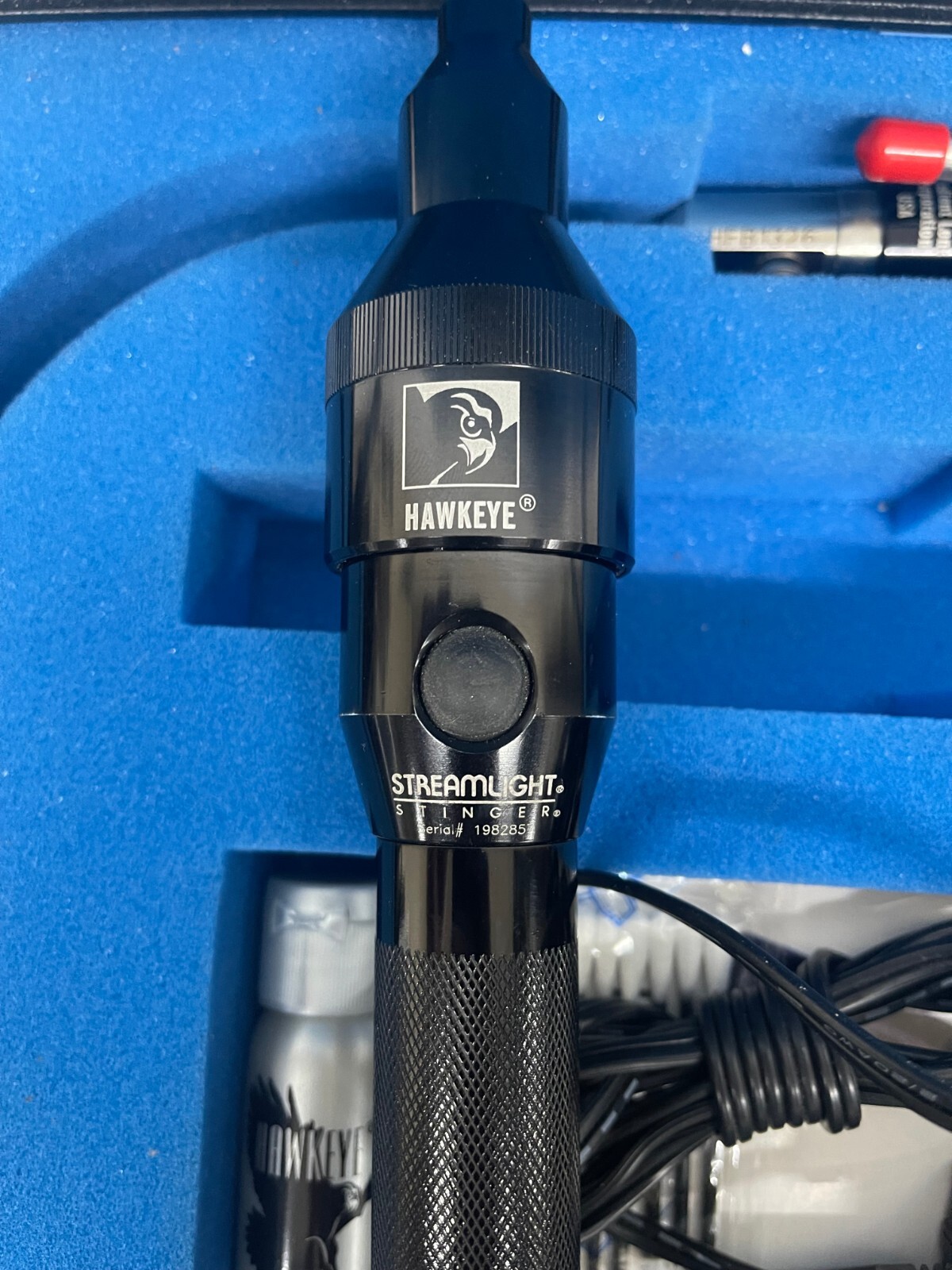 Hawkeye NOVA Classic Flexible Borescope Kit, case, charger, new battery