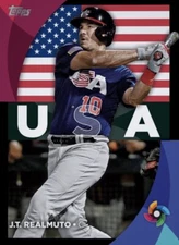 [DIGITAL] Topps Bunt J.T. Realmuto On the Map 23 S1 Black World Classic Stars
