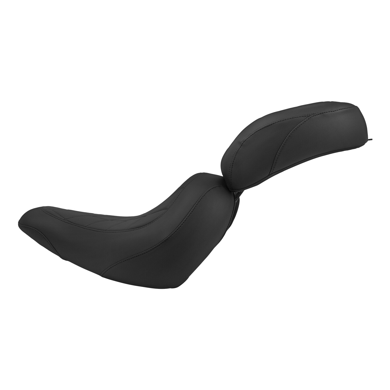 Black Driver Passenger Seat For Harley FLFB Fat Boy 18-2023 FXBR Breakout 23-24