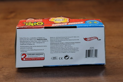 Hot Wheels Fisher Price Trio Rodger Dodger Rare - Picture 5 of 11