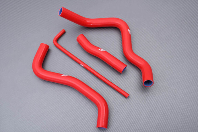 Kit durites eau rouge Suzuki GSXR 1000 WVCL pour remplacer vos tubes de radiateur usés