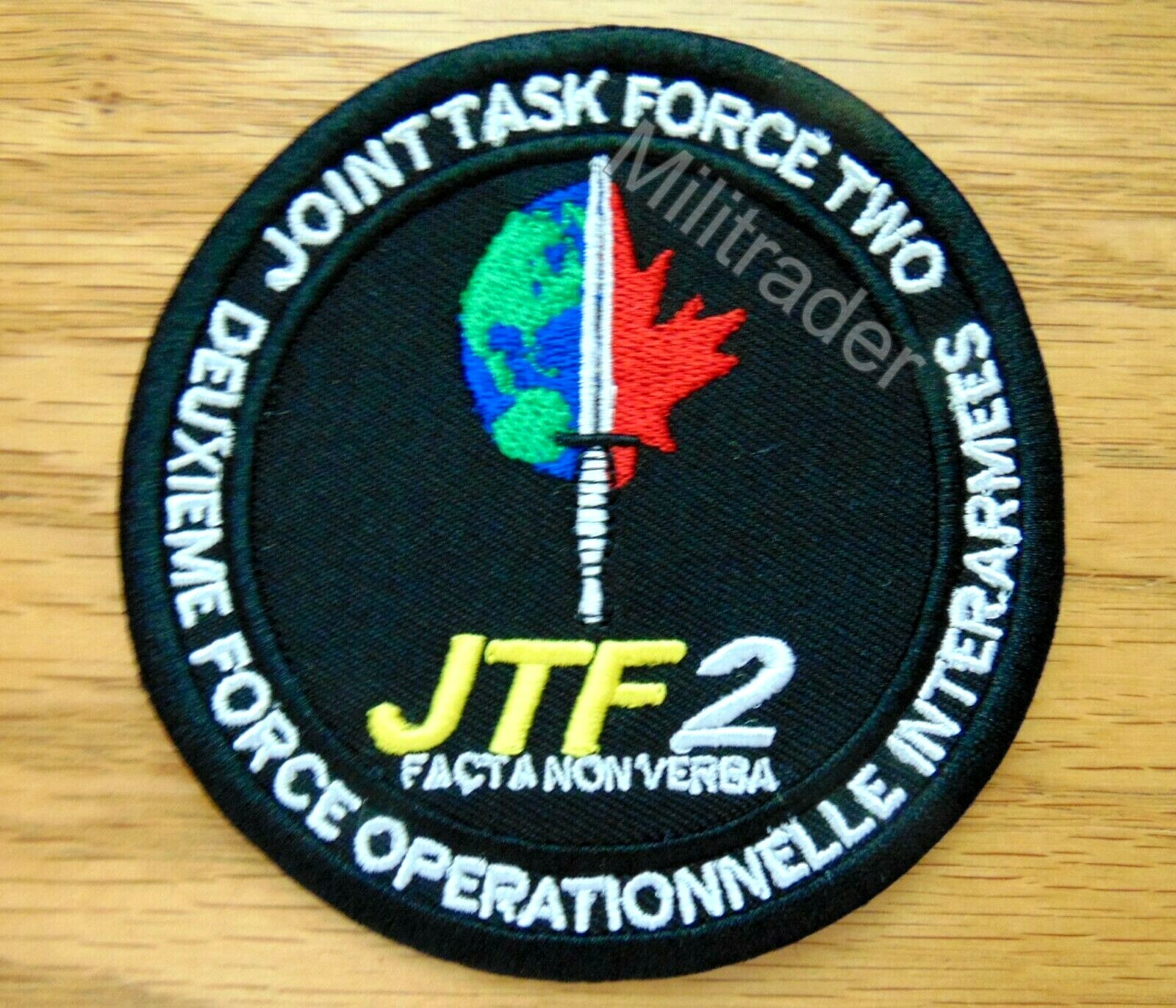 Canada Canadian Joint Task Force 2 Patch (JTF2 Special Forces) BLK | eBay