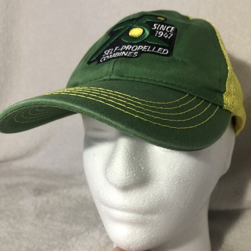 John Deere Mütze grün Twill strukturiert Mesh 75 Jahre Kombination Jubiläum - Bild 2 von 9
