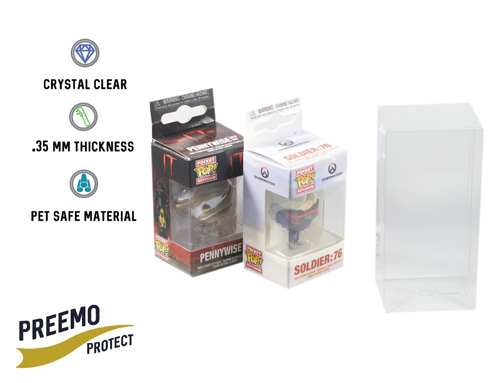 castiel funko pop keychain