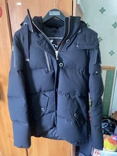 Women’s Moose Knuckles 3q Quilted Padded Down Bomber Jacket / Coat - Rrp £900