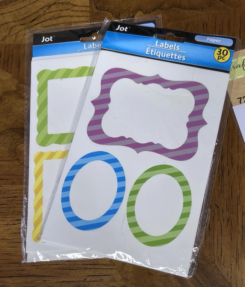 Lote de más de 1500 pegatinas de cartas selladas para álbumes de recortes + Más - Cuadrado de artesano + Foto 4 de 4