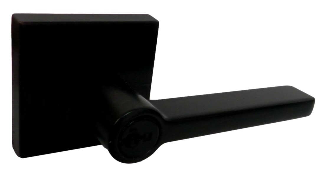 Kwikset 156HFLSQT-11PSMT Halifax Metal Square Door Lever Venetian Bronze