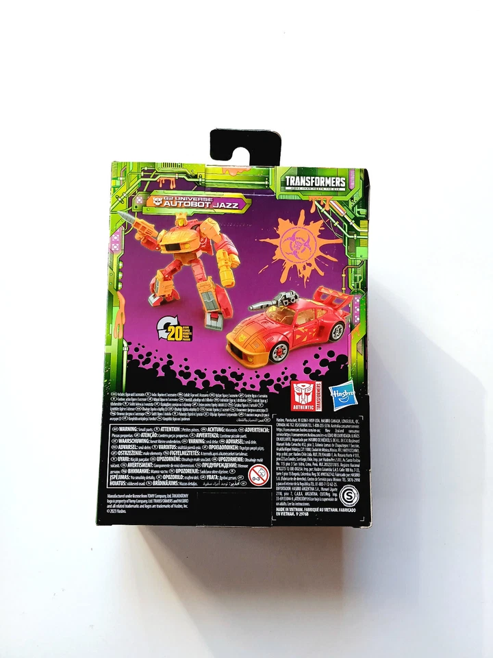 Figurine Transformers Legacy Evolution Autobot Jazz G2 Universe Hasbro - Photo 2/4