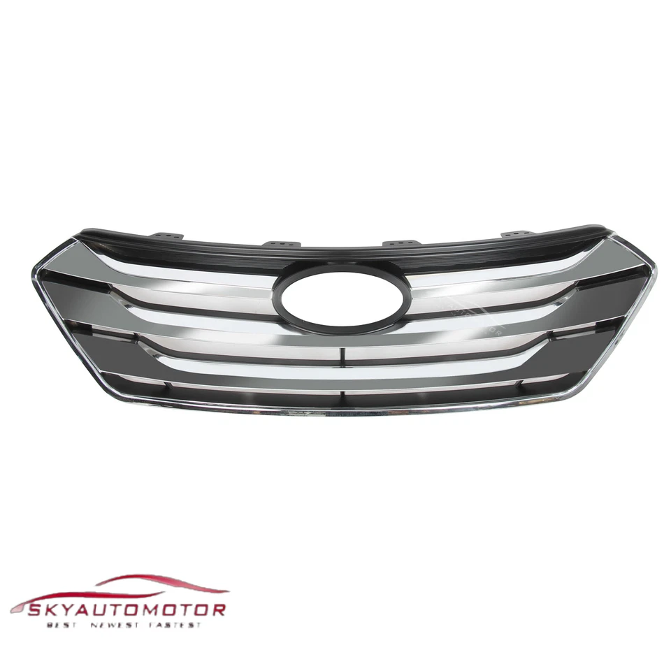 For 2013-16 Hyundai Santa Fe Sport Front Grille+ Fog Light W/Covers Set 8pcs Foto 2 de 4