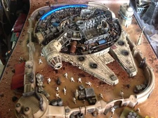 Diagostini Studio Scale Millenium falcon Engine exhaust detail parts