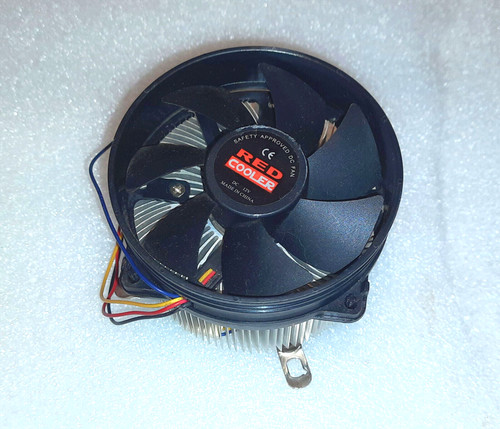 RED COOLER Socket LGA-775 CPU Cooler LÜFTER KÜHLER