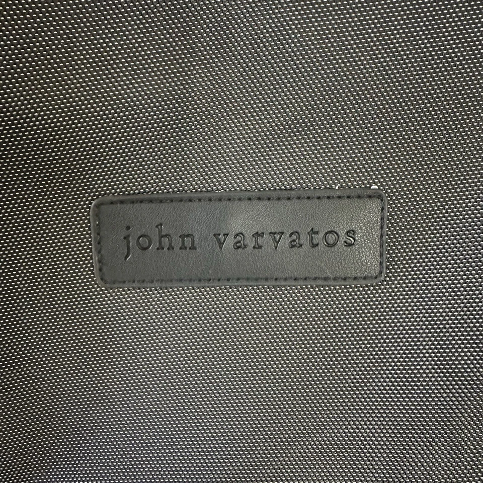John Varvatos Backpack Black/Gray w/Tags 18" x 13" - Image 2 of 4