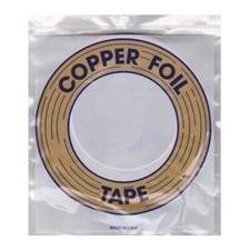 Edco 3/16"1.25Mil x36Yds.Copper Foil Tape for Glass