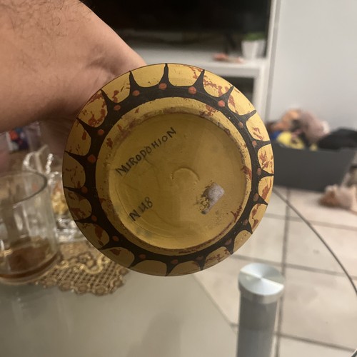 Handgemachte Vase Mit Antiken Griechischen Motiv - Bild 5 von 6
