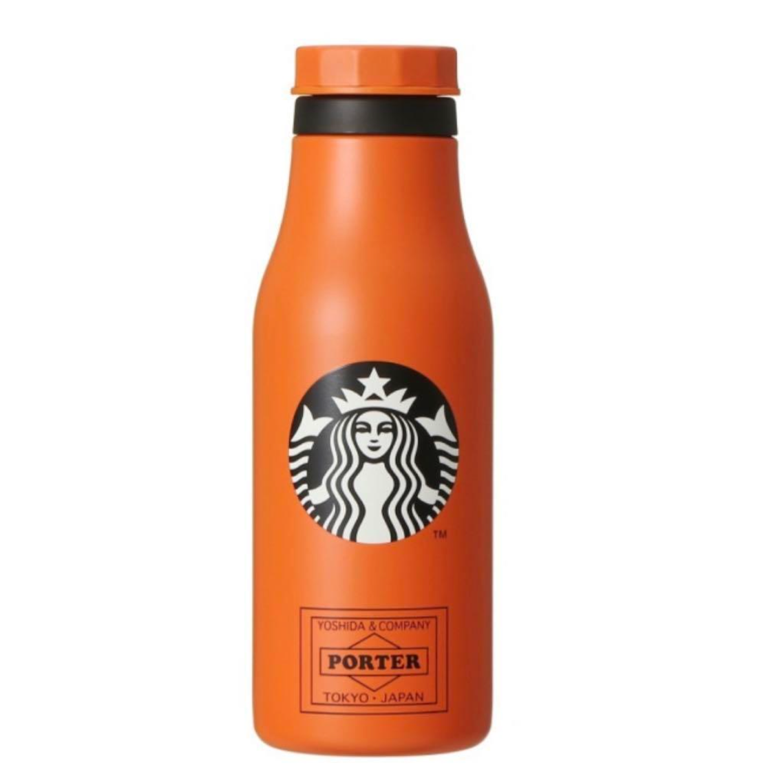 STARBUCKS PORTER 水筒 ブラック Amazon｜スターバックス PORTER ステンレスロゴボトル ブラック