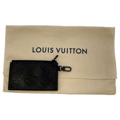 Louis Vuitton Black Monogram Shadow Leather Gaston Wearable Wallet Black Hardware, 2021-2022 (Like New), Handbag