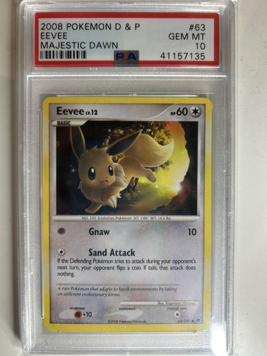 Eevee graded PSA 10 for sale on eBay