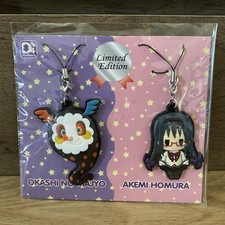 Puella Magi Madoka Magica Homura Akemi Rare Rubber Strap Limited Edition