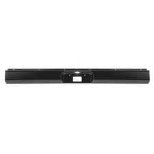 Black Rear Roll Pan w/License Plate Light For 1973-1987 Chevy GMC C10 Fleetside