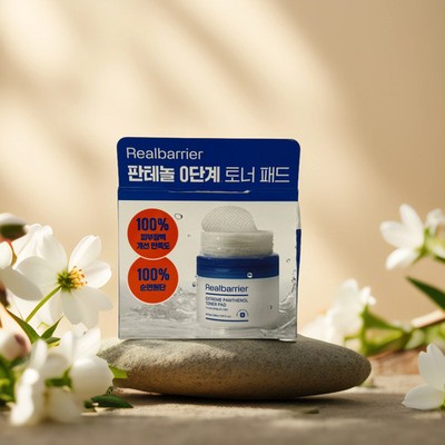 Moisture Barrier Boost | Extreme Panthenol Toner Pad by Real Barrier   5.07