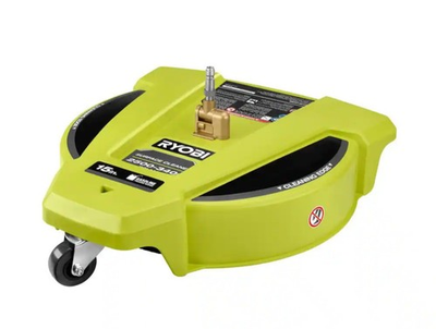 #ad Ryobi 15 in. 3400 PSI Gas Pressure Washer Surface Cleaner with Caster Wheels $72.99
