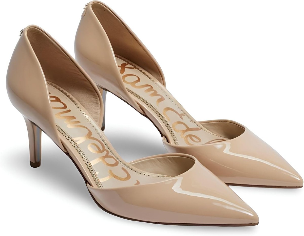 Pointed Toe Pumps Sam Edelman Hazel Pump Oatmeal Suede Buy Sam