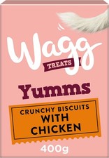 Dog Biscuits Treats Various Flavours Wagg Yumms 5 x 400g