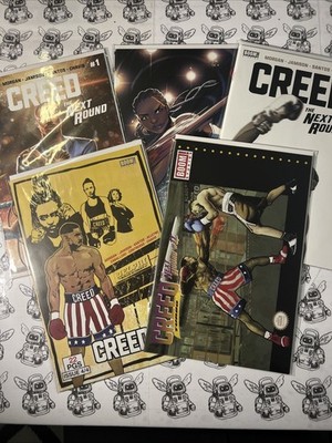 Creed: The Next Round Lot #1-4 (BOOM! 2023) | 1:10 & 1:25 Incentive Variants
