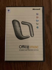 Microsoft Office 2004: Student/Teacher Ed. - MAC software inc. 3 keys, manual