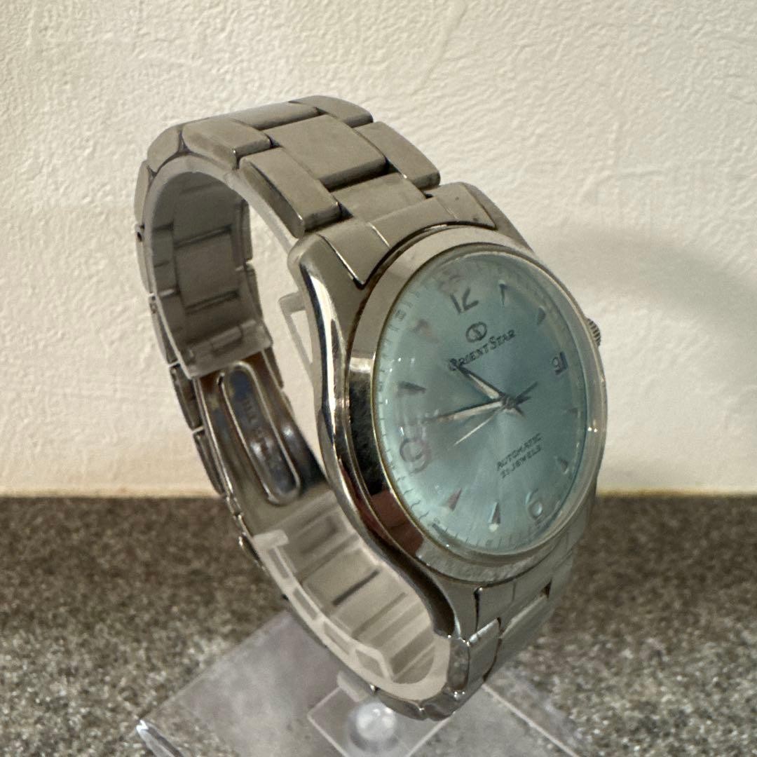 ORIENT STAR Automatic Watch Silver Light Blue Dia… - image 3