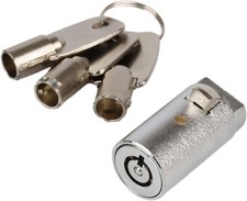 Vending Machine Lock,7 Pins Cylinder Lock with Tubular Universal Key for Soda...
