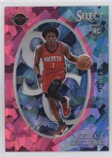 2023 Panini Select Certified Pink Cracked Ice Prizm 25/99 Amen Thompson #5 0qw3