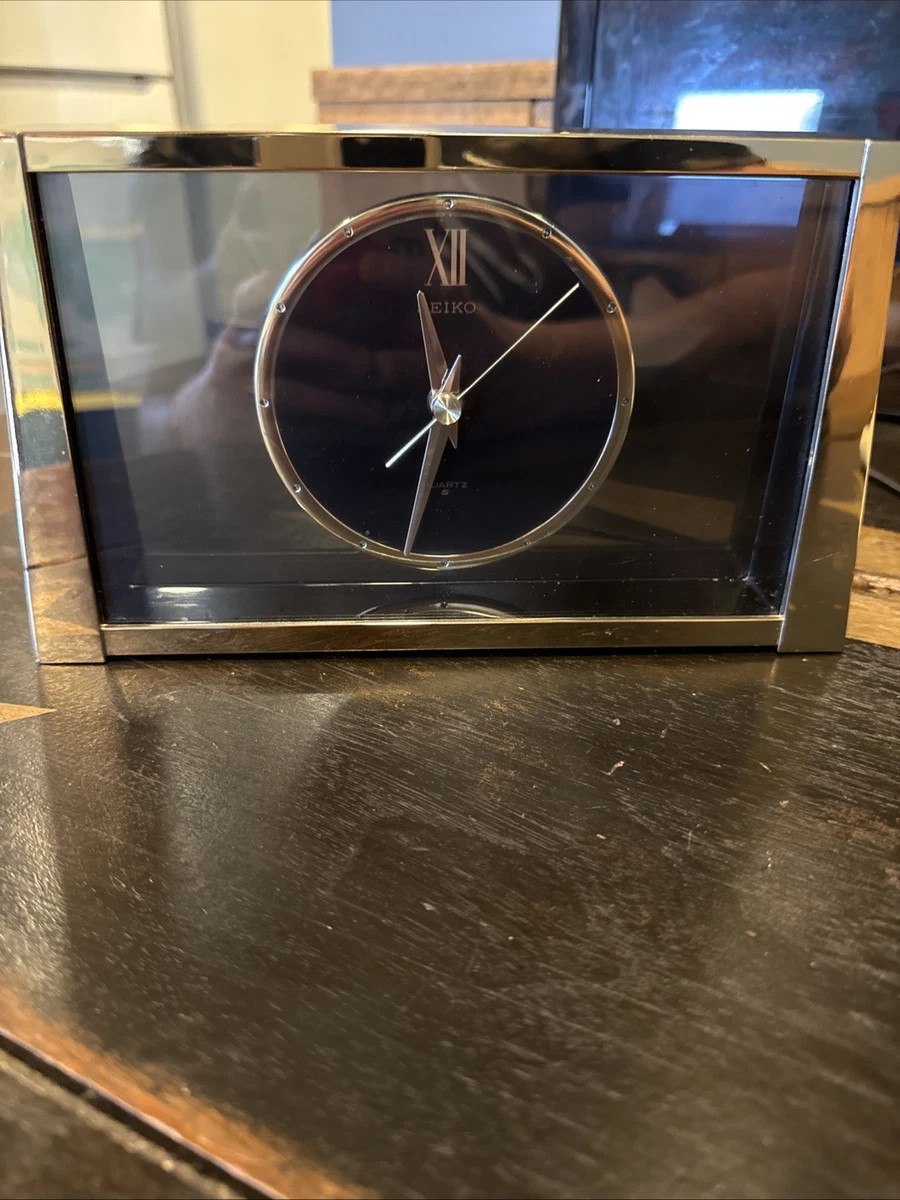 seiko table clock products for sale | eBay