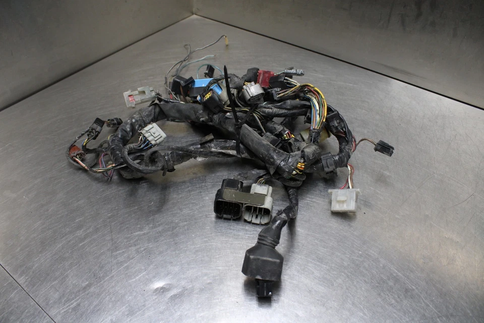 03-04 KAWASAKI NINJA ZX6R MAIN ENGINE WIRING HARNESS MOTOR WIRE LOOM - Image 3 of 4