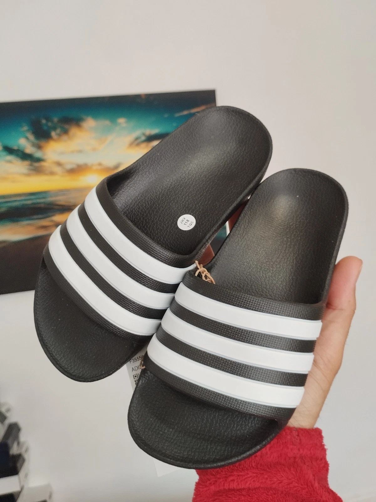 Adidas Adilette Aqua Slide bambino disponibili in 4 taglie UK 10k 11k 12k 13k ragazzi