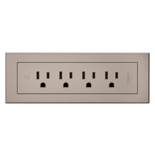 Legrand Wiremold Rd4Rni10 Radiant Furniture Power Center Recessed Power Strip 4
