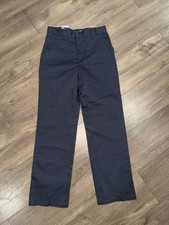 French Toast Boys Uniform Pant Relaxed Fit Size 14 Grey Twill Adjustable