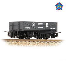 Bachmann 393-150 RNAD Rebuilt Open Wagon Statfold Barn Railway Grey OO-9 Gauge