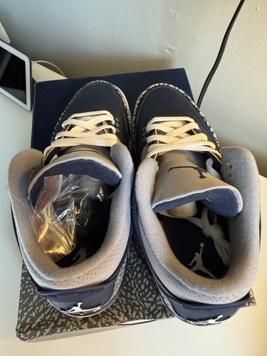 Brand new Jordan 3 Retro Georgetown (2021) CT8532-401 Size 8.5 - Picture 5 of 7