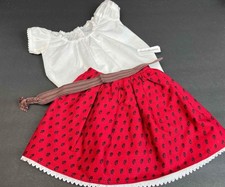 American Girl Josefina Meet Outfit Camisa Skirt Sash Pleasant Company 1997 EUC