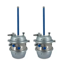 2 Pack Type 30/30 Air Brake Chamber, 2.5" Stroke, For Semi Truck Trailer