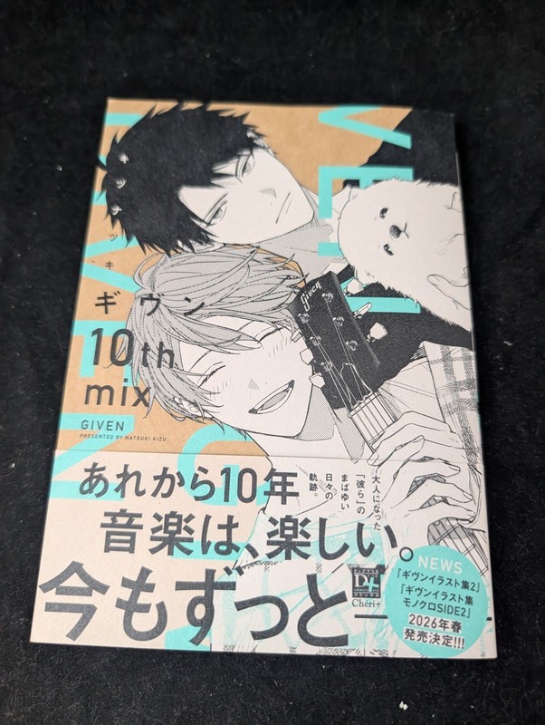 Given 10th mix Comic Manga book Anime Kizu Natsuki Japanese SHIPS FROM USA