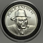 Al Alphonse Capone Gangster Rare Collector Coin 1 Troy Oz .999 Fine Silver Round